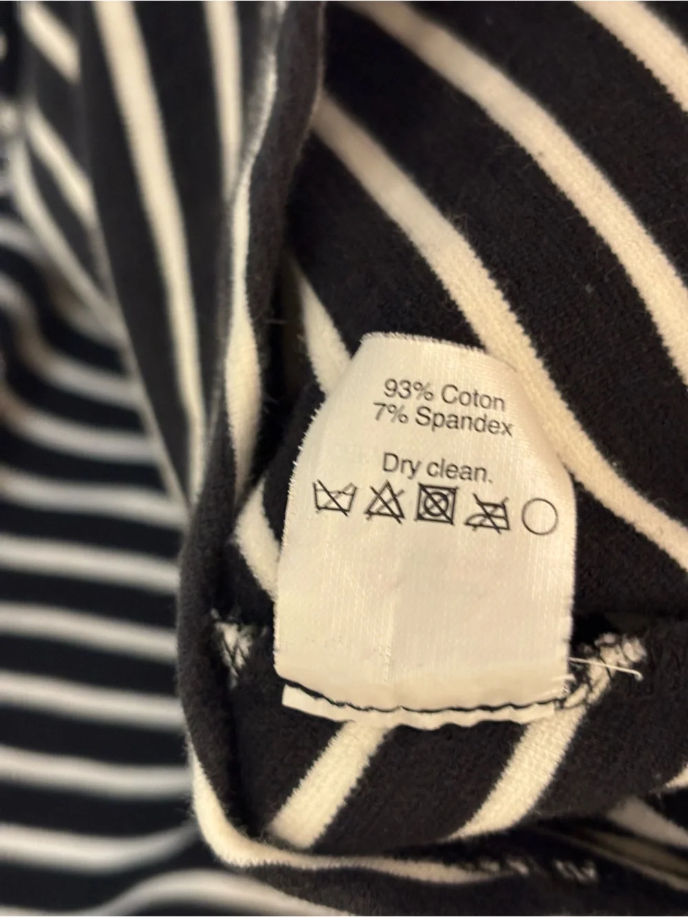 J.Crew Black White Stripe Sleeveless Romper XS Fall Workwear Layering